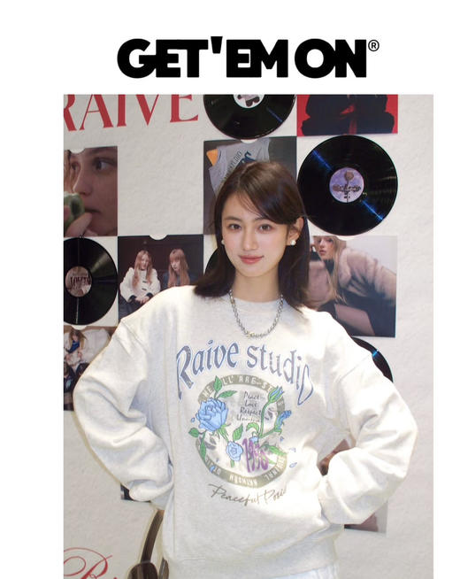 韩国订单raive卫衣 商品图6