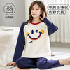 秋季新款长袖可爱卡通女睡衣免穿文胸内衣套装外穿自带胸垫家居服 商品缩略图11