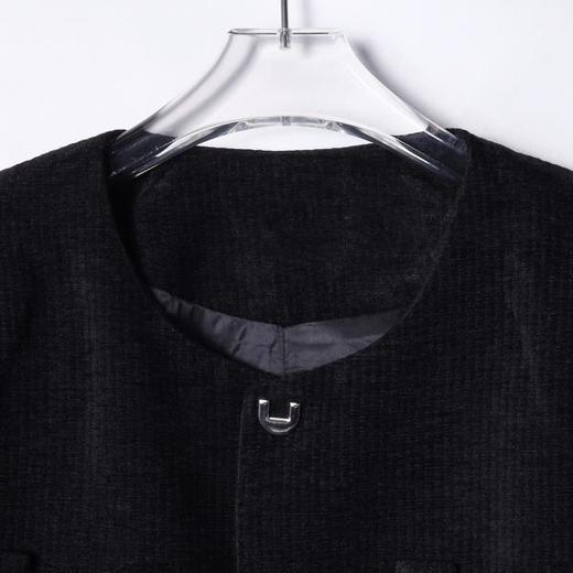 G615SDSA男士秋冬新款痞帅男装韩版纯色小众设计夹克上衣百搭潮流外套 商品图2