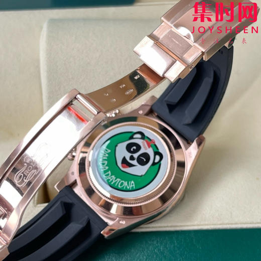 劳力士宇宙计型 BT迪通拿 玫金款 男士腕表 丹东4130机 商品图7