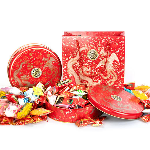 【徐福记❗️龍鳳什绵糖168g礼盒装】福运连连，满足你的味蕾！整箱大礼包酥糖饼干年货零食糖果送礼L-d 商品图6