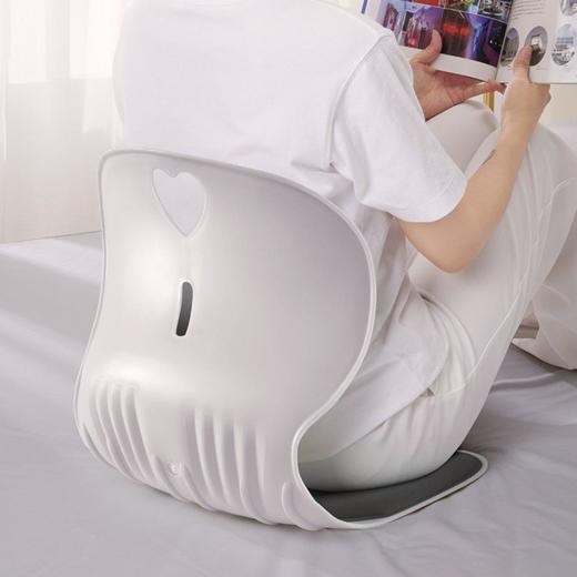  知梦人人体工学腰托靠背 工位一体式护腰坐垫靠垫  加长加宽 成人学生通用 商品图1