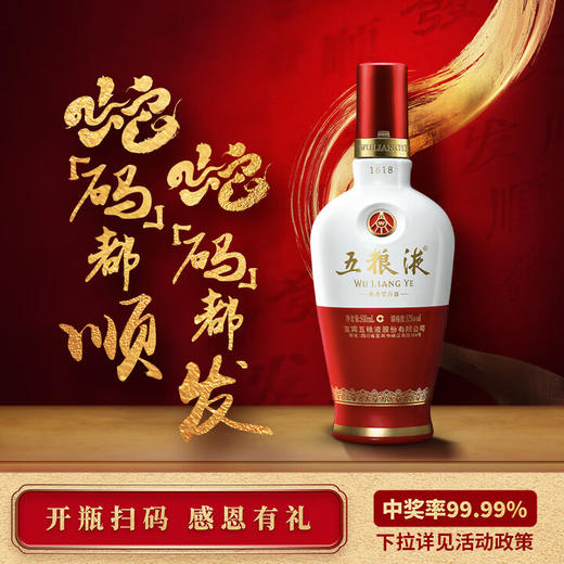 52度1618五粮液500ml 单瓶 商品图2