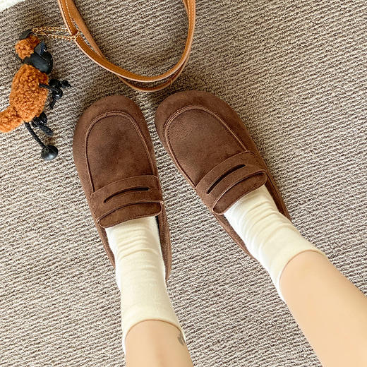 乐福鞋的天花板！【浅幼  麂皮乐福勃肯鞋】35-40码，三色可选，麂皮材质，材质柔软，超百搭的勃肯乐福鞋~ 商品图5