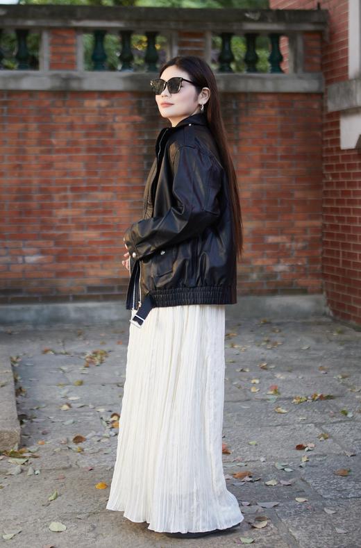 【皮衣 拉链款】拉链款更酷飒！花姐朋友出口俄罗斯款货源，高性价比款，环保蛋白皮，质感满分，光泽度佳~超柔软休闲夹克，皮衣外套秋装~ 商品图4