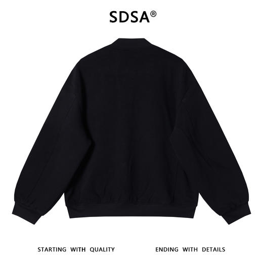 8909SDSA男士秋冬新款痞帅男装复古肌理感棒球领夹克外套时尚百搭开衫 商品图5