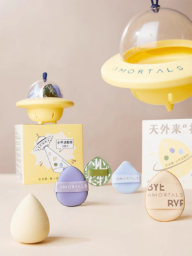 ☀️【尔木萄小不点粉扑组合】，😻颜控必入！❗️ ✅可干湿两用 妆效自然！💖 ✅遮瑕、腮红、定妆～💓边边角角都能精准照顾 