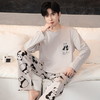 春秋新款睡衣男士棉质套头长袖长裤高级感青少年可外穿家居服新款新品 商品缩略图11