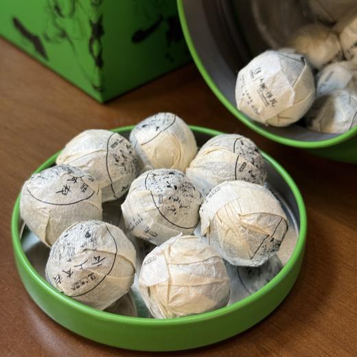 【7年老茶】太极禅苑 2018年 云上太极龙珠系列 铁罐装小沱茶 300g/罐 商品图7
