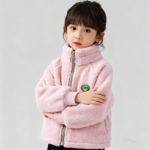 【39元购】儿童暖系羊羔绒外套丨锁温外套 羊绒般暖意 商品图1