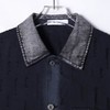 56156SDSA男士秋冬新款痞帅男装潮牌渐变磨破翻领长袖衬衫时尚百搭衬衣 商品缩略图2