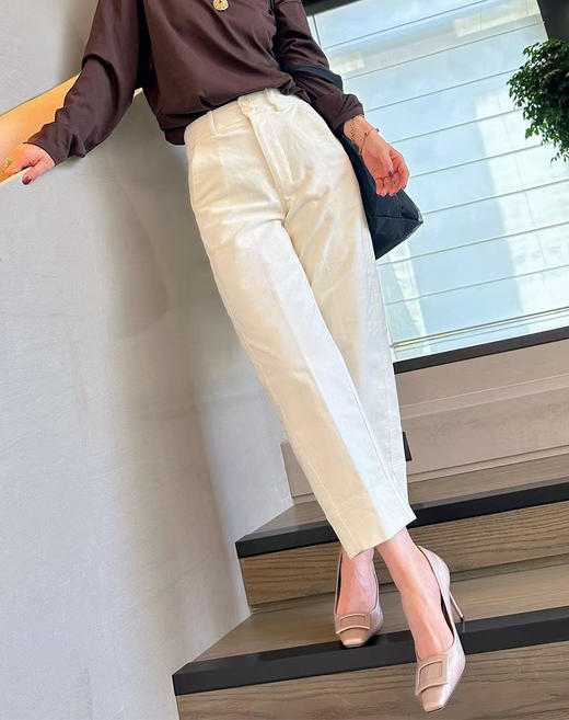 Westory2025年秋季小方头高跟单鞋通勤百搭浅口单鞋W25CE75891 商品图2