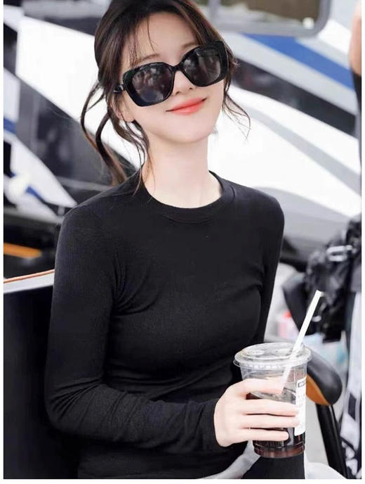 【开放日忙 秒杀价已调 直接拍】新款 therow 长袖打底衫 依旧是“绒感面料”非宽版 商品图8