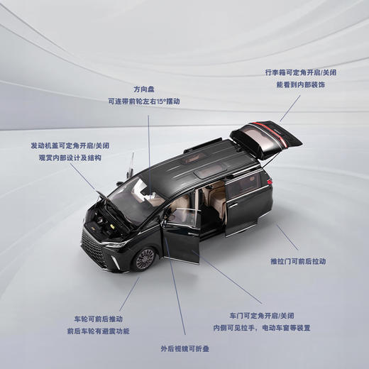 1/18 LM 500h御世版车模，多色可选。 商品图3