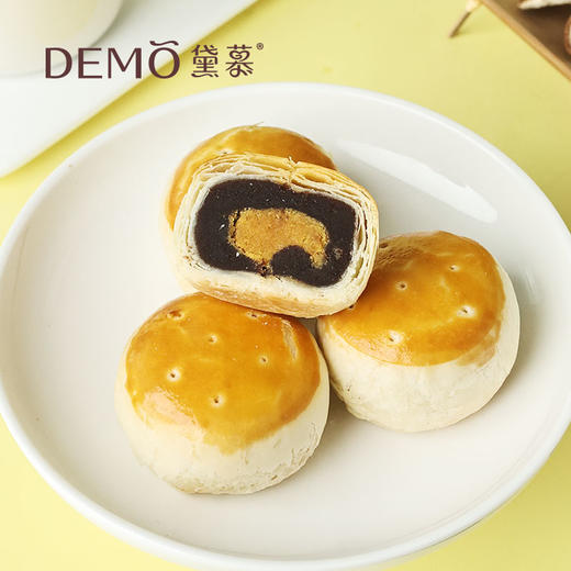 「花好月圆」(NN)·陈皮红豆x2枚+金沙奶黄x4枚+流心奶黄x2枚 商品图2