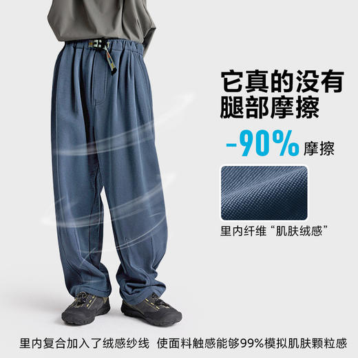 【咕噜日记】儿童【轻量锥形】休闲裤百搭耐磨防泼水PQK2522 商品图4