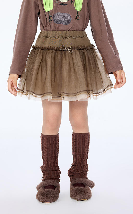 jnby   25年秋款  短款腰裙  1P9D10790 商品图4