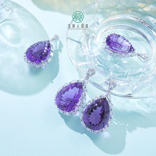 水晶吊坠约19*26mm 商品图0