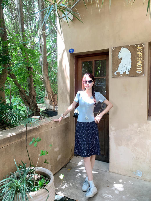 <曾小咸推荐>现货秒杀！微信超特价！韩系a字中长裙碎花半身裙 日常119.99 立减70 秒杀49.99！ 商品图10