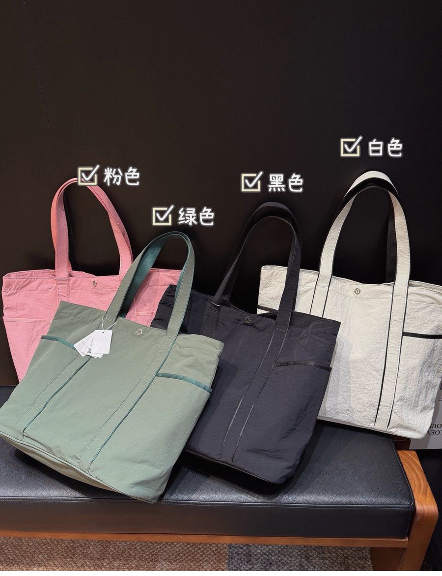 lu🍋新款Daily大帆布托特包 𝟐𝟎𝐋超大容量❗️超实用❗️多口袋自重轻‼️‼️