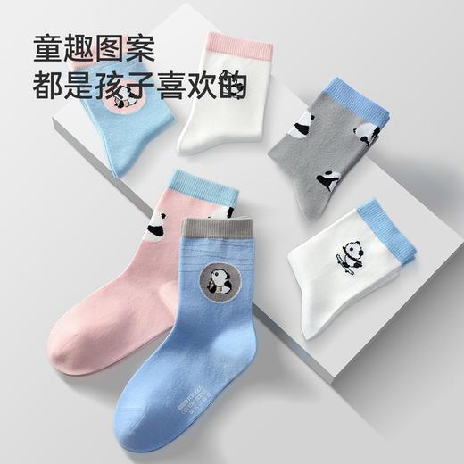 男女童中袜三双装秋季新款安奈儿童装JM537661 商品图0