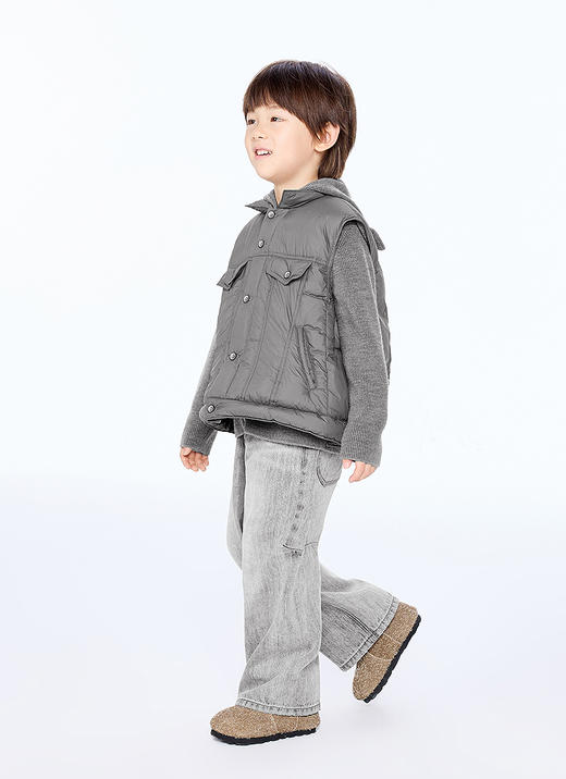 jnby   25年秋款  羽绒马甲  1P9C13400 商品图4