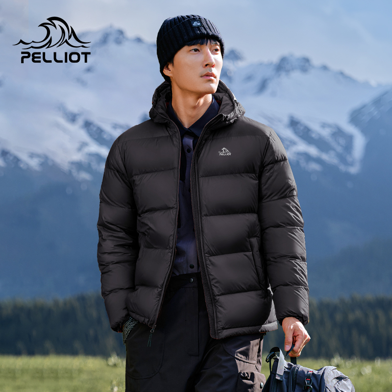 【经典2.0】伯希和户外800蓬羽绒服女防风轻薄短款鹅绒外套男