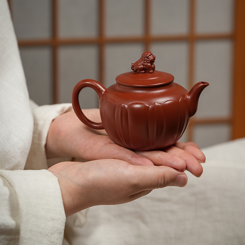 龙德堂陶艺 汤宣武《好事连连》原矿大红袍 210  cc  库存请咨询客服