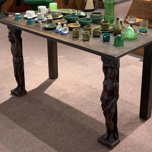 1820s法国古董雕刻桌 文艺复兴风格 橡木 商品图5