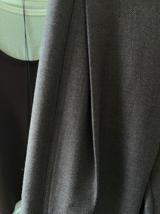 【腿精专属】噢蜜ooomeooo羊毛🦙混纺大长腿宽腿裤 商品图6