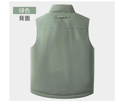 秋冬季户外立领坎肩 800+蓬松度 科技涂层防泼水加厚保暖时尚羽绒马甲BS25862-ZD 商品图3