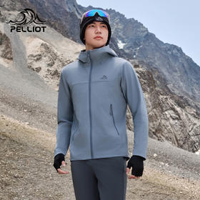 【风盾C25】伯希和软壳衣男款CORDURA户外轻量化防风耐磨登山外套