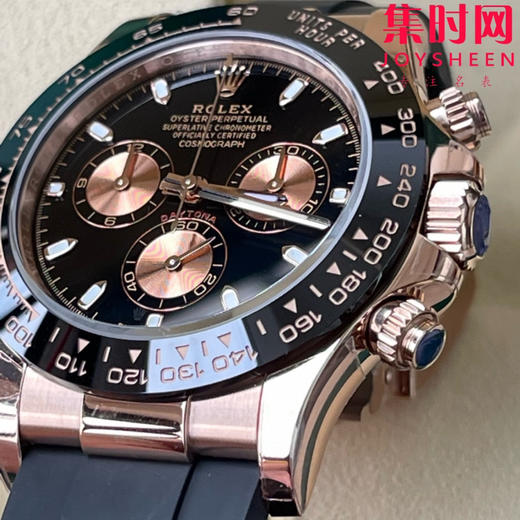 劳力士宇宙计型 BT迪通拿 玫金款 男士腕表 丹东4130机 商品图5