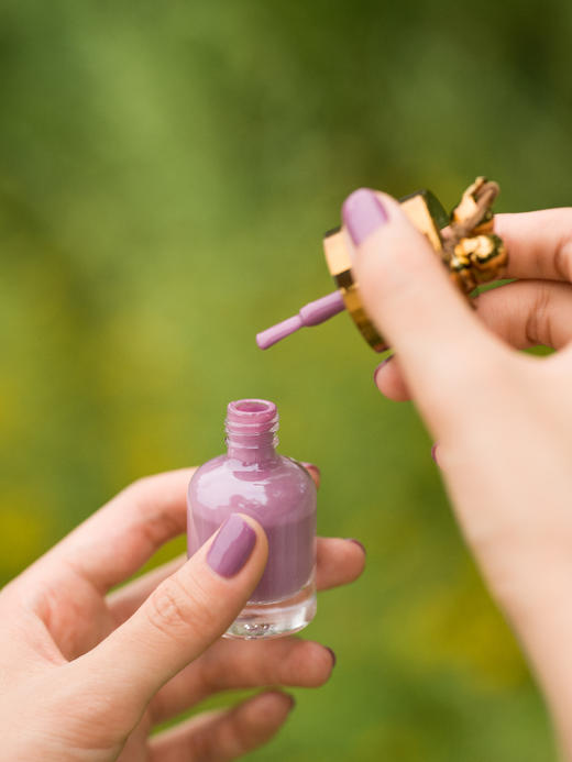 点彩水性玫瑰香指甲油 清和樱  透气免烤快干不含甲醛 山林曦照 商品图1