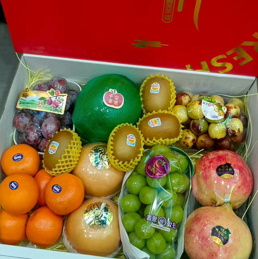 【日常送过节有礼合集水果礼盒】诚意满满，礼盒价格为当天价格，这个礼盒十分大气：高品质水果合集 商品图10