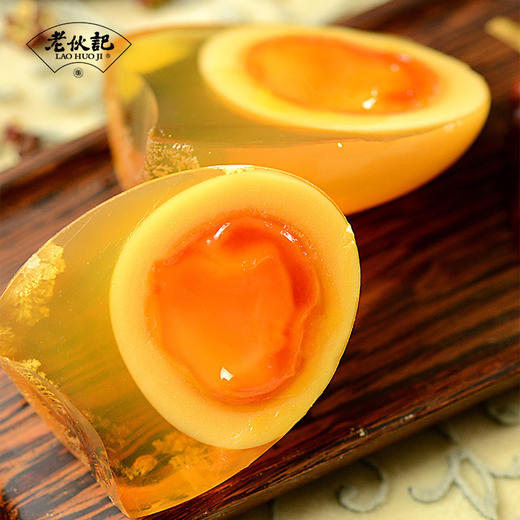 非遗美食【匠心老伙记】黄金皮蛋 手工匠作 非遗无铅工艺 放养粮食麻鸭蛋  商品图2