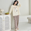 纯棉睡衣女款长袖2025新款春秋款卡通100%全棉女士家居服套装秋季 商品缩略图1