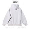 7104SDSA男士秋冬新款痞帅男装韩版宽松破洞拉链连帽卫衣网红款百搭 商品缩略图5