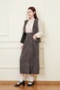 Le Malene 灰色精致国风背心半裙套装 20922 商品缩略图5