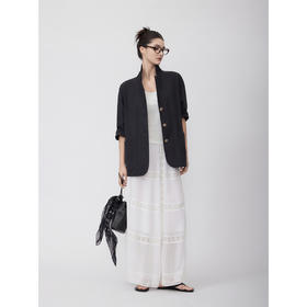 COCO ZONE 刘一一【黑标系列】 100棉异域度假风外套CD2A0521