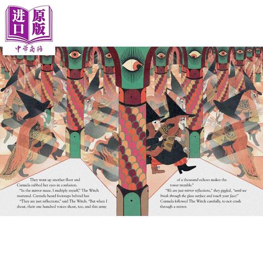 【中商原版】塔中的女巫 Julia Sarda The Witch in the Tower 英文原版 儿童绘本 图画故事书 进口书 精装 精品绘本 9岁以上 商品图1