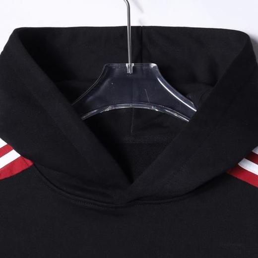 5029SDSA男士秋冬新款痞帅男装韩版潮牌侧边织带连帽卫衣时尚宽松上衣 商品图2