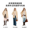 【100绵羊毛瘦瘦皮草】三彩2025冬季新款翻领毛毛外套中长简约M 商品缩略图4
