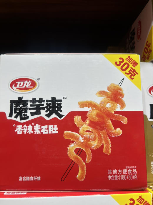卫龙魔芋爽香辣味加大装180g 商品图0