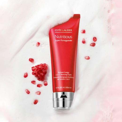 买一送一【保税仓直发】 Estee Lauder 雅诗兰黛红石榴洗面奶125ml*2/支套盒  效期【26-7-1】 商品图4