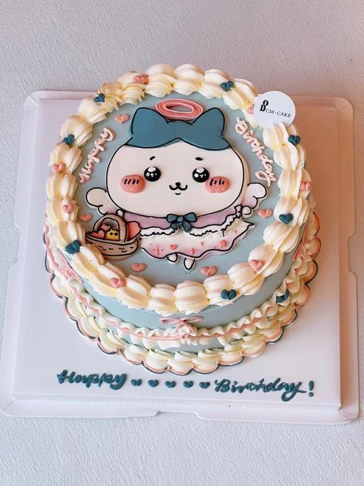 多款式~chiikawa手绘卡通蛋糕-低糖处理无添加 商品图0