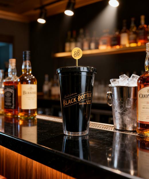 黑瓶随身套装 (水杯礼盒) 商品图0