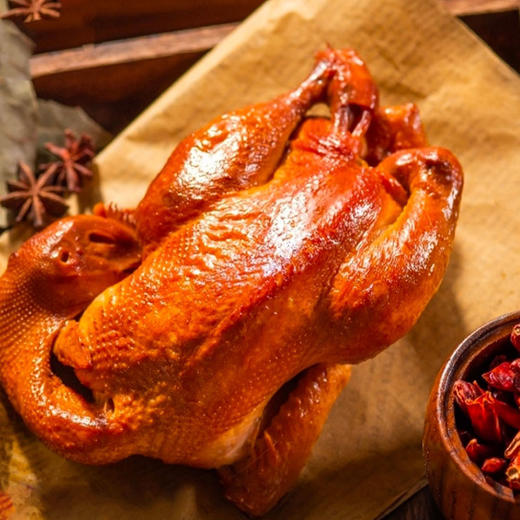 【厂商直发】一正鲜烧鸡700g秘制卤味鲜烧鸡整只手撕无防腐剂 商品图5