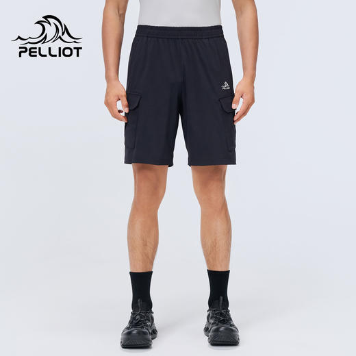 伯希和户外速干裤男25年夏季新款轻量透气休闲短裤高弹舒适工装裤 商品图0