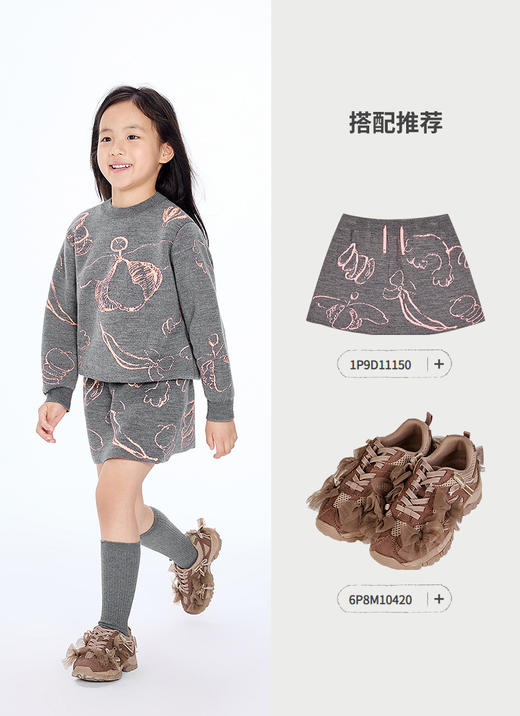 jnby  25年秋款  长袖套头毛衫  1P9311830 商品图6